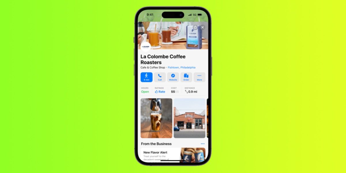 Cómo Apple Business Connect te ayudará a descubrir pequeñas empresas locales