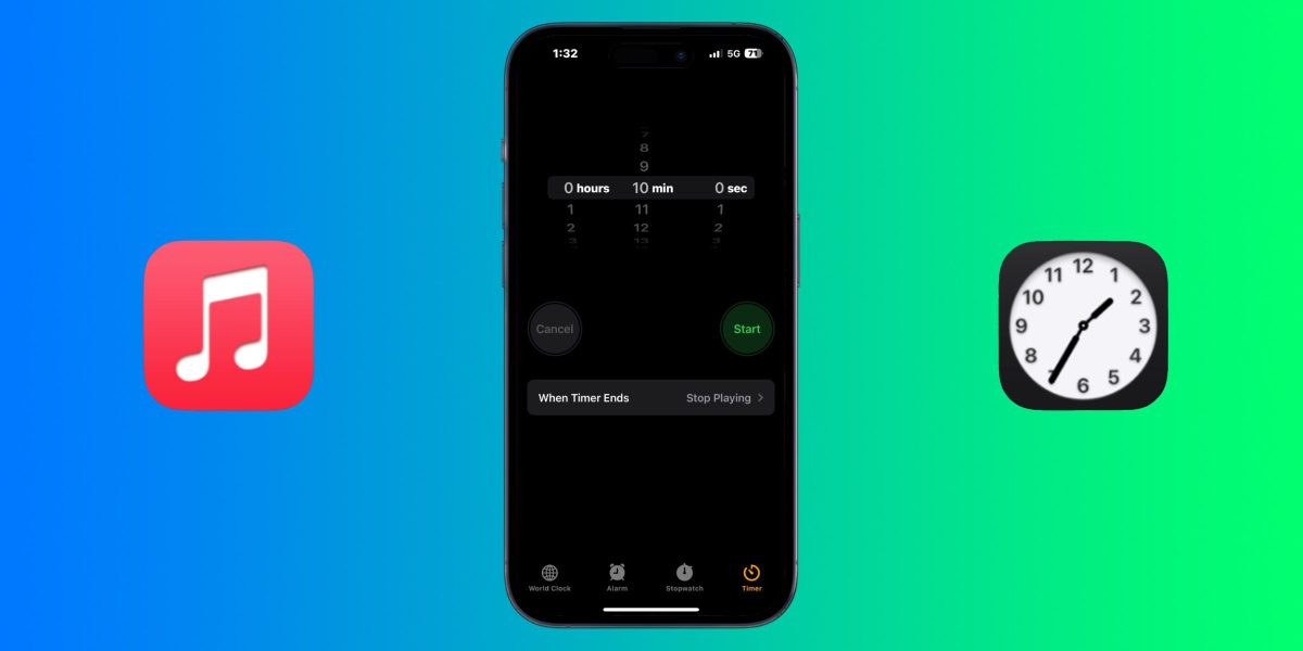 Cómo configurar un temporizador de apagado para Apple Music (de forma fácil)