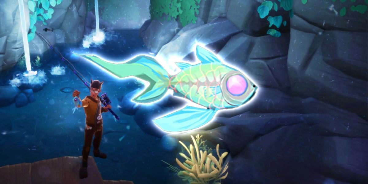 Cómo encontrar (y atrapar) un pececillo sin ojos en Palia