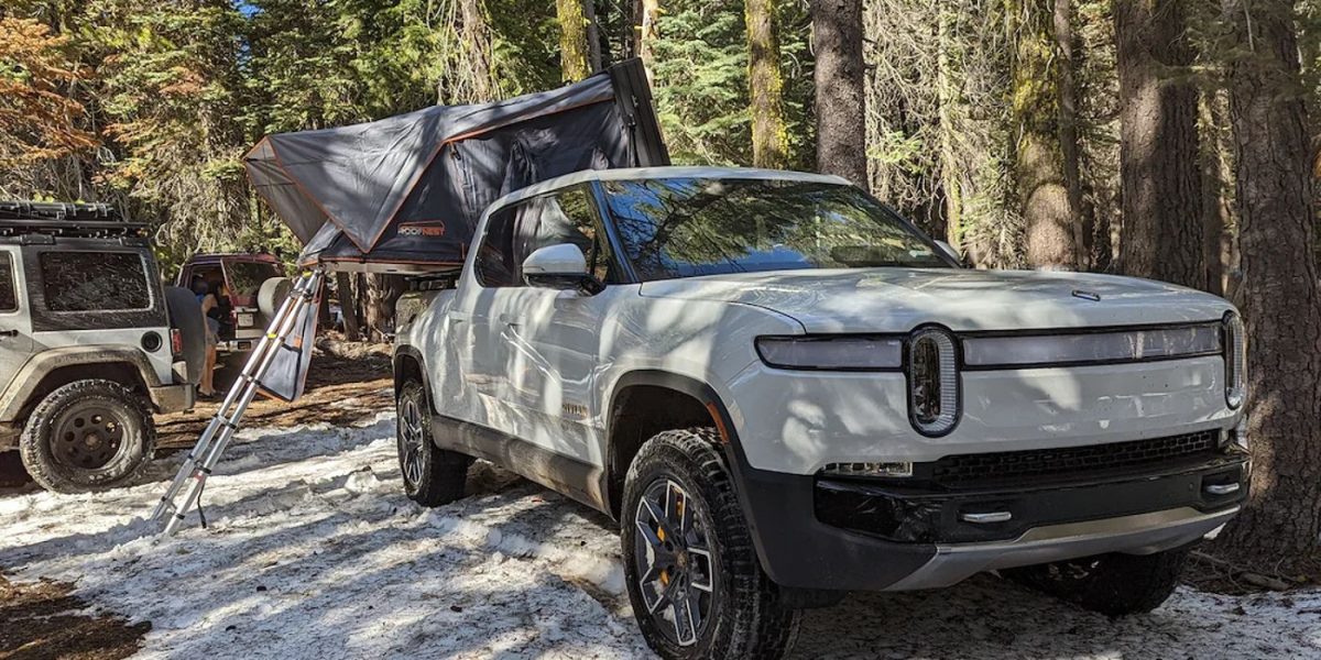 Cómo optimizar los viajes de campamento con su Rivian EV