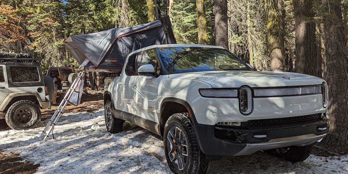 Cómo optimizar los viajes de campamento con su Rivian EV