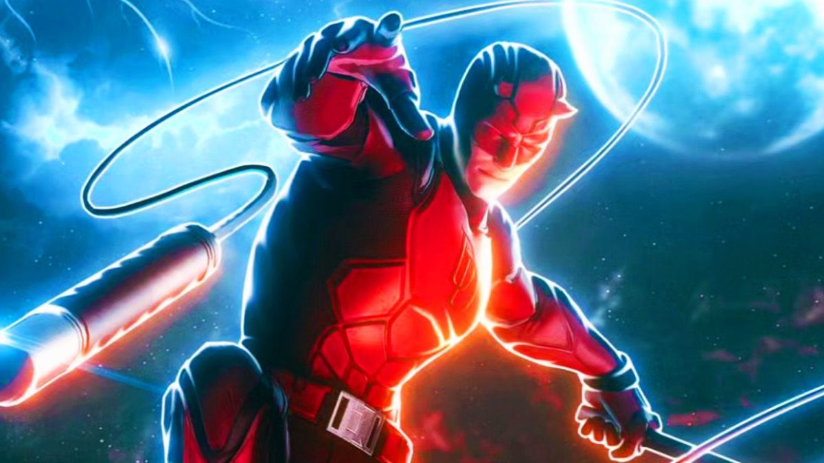 Daredevil obtiene una apariencia cómica clásica en el arte del MCU Born Again en colores neón
