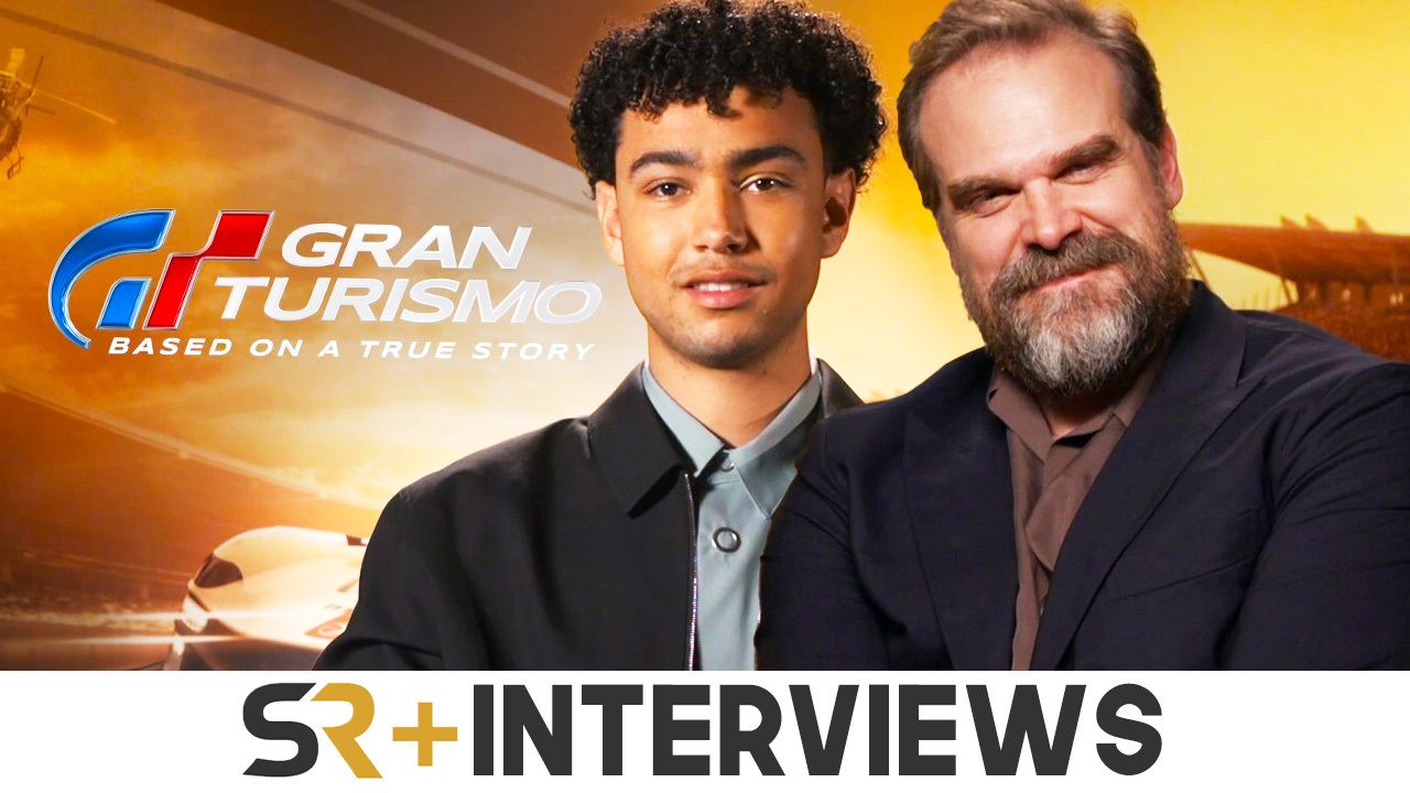 David Harbour y Archie Madekwe sobre Gran Turismo, Sim Driving y Cast Chemistry