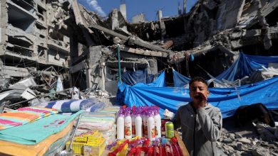 De vuelta a la zona de guerra: Palestinos desamparados regresan a Gaza durante la tregua | Fotos