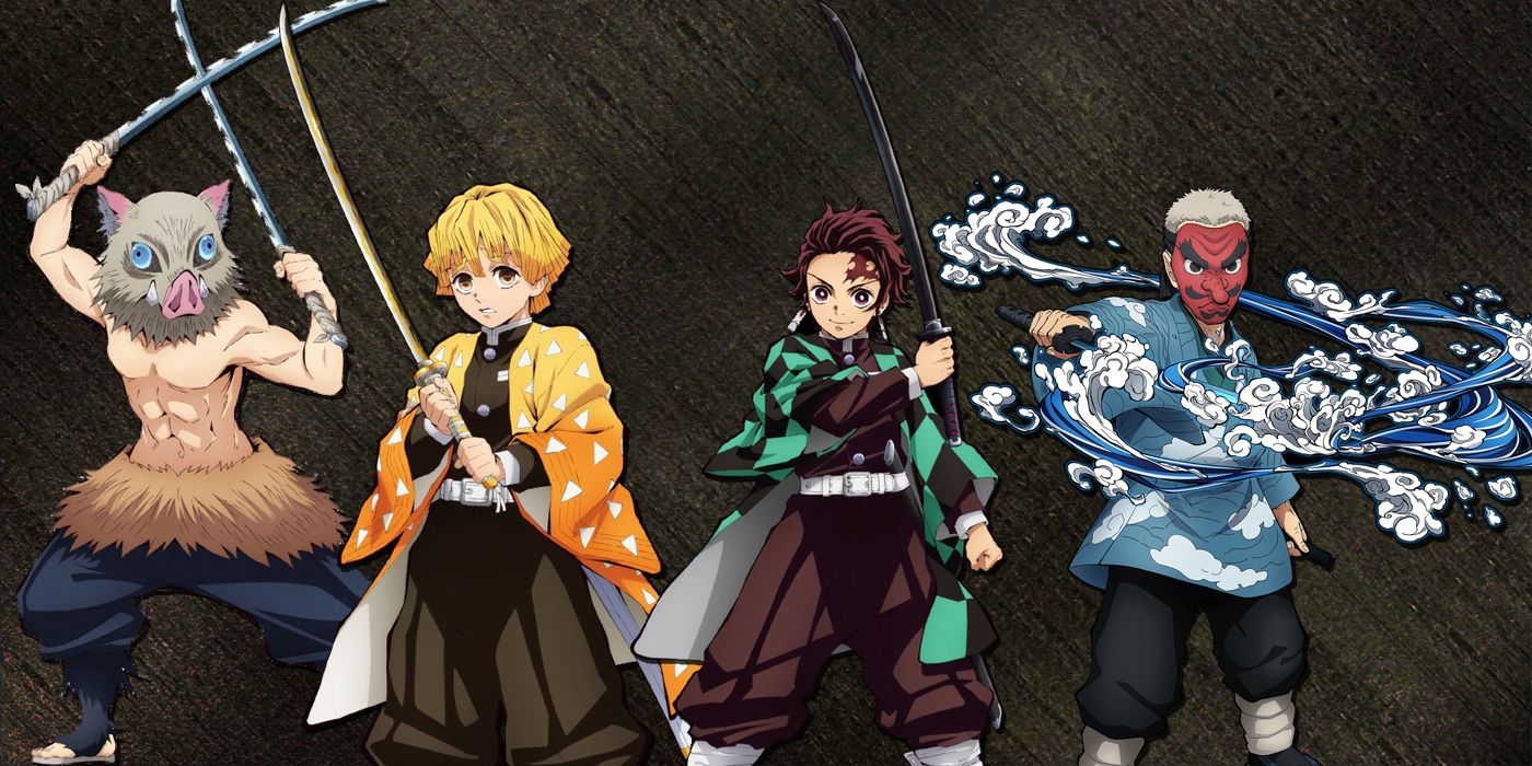 Demon Slayer: Explicación de los diferentes colores de las espadas de Nichirin