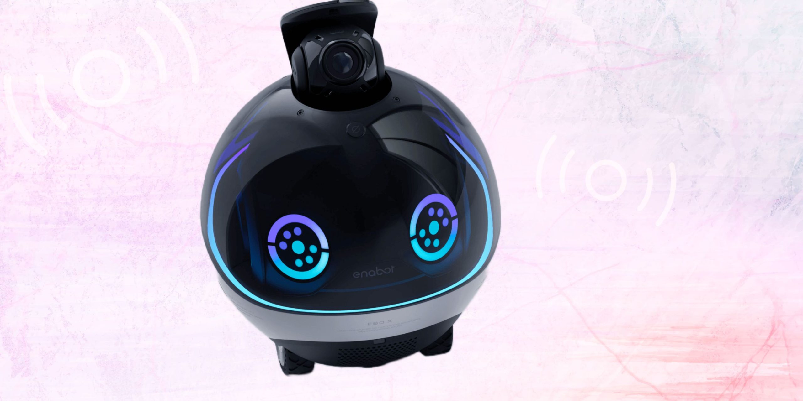 El EBO X de Enabot es un adorable robot doméstico que realmente parece útil