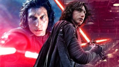 El actor de Kylo Ren, Adam Driver, revela la "comedia pura" de Shooting Star Wars
