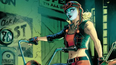 El cosplay de Harley Quinn trae de vuelta el icónico disfraz de garaje de Gotham City