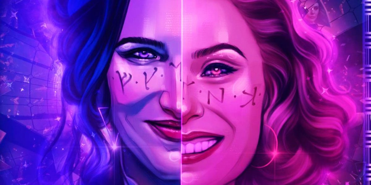 El explosivo regreso del MCU de Scarlet Witch imaginado en un vibrante póster de la Fase 5