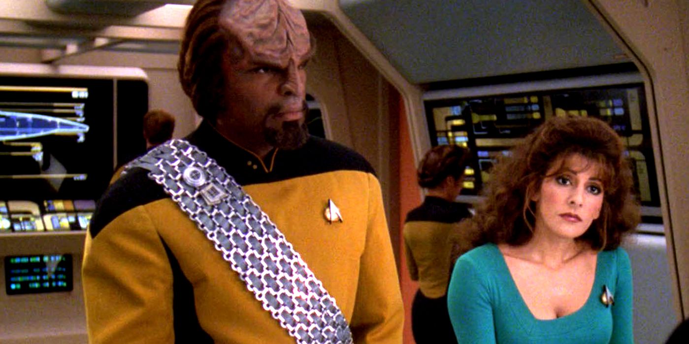 El mayor fan de Worf y Troi es Star Trek: Michael Dorn de TNG: “Son una pareja realmente linda”