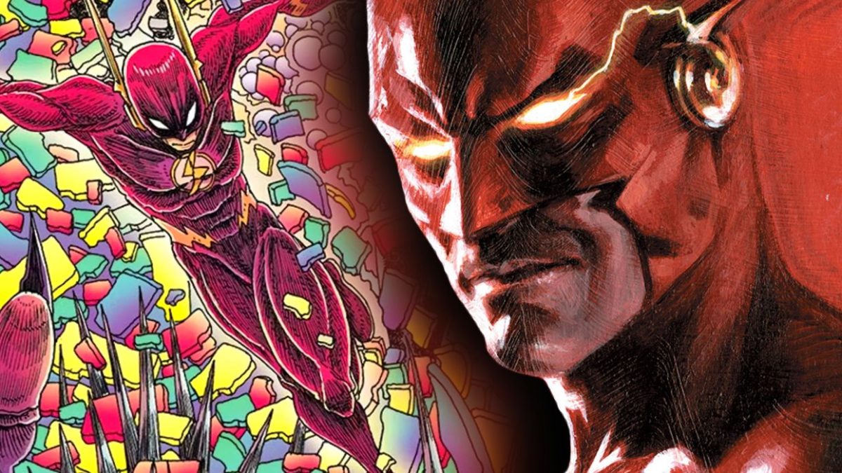 El nuevo status quo experimental de Flash brilla en el arte oficial trippy