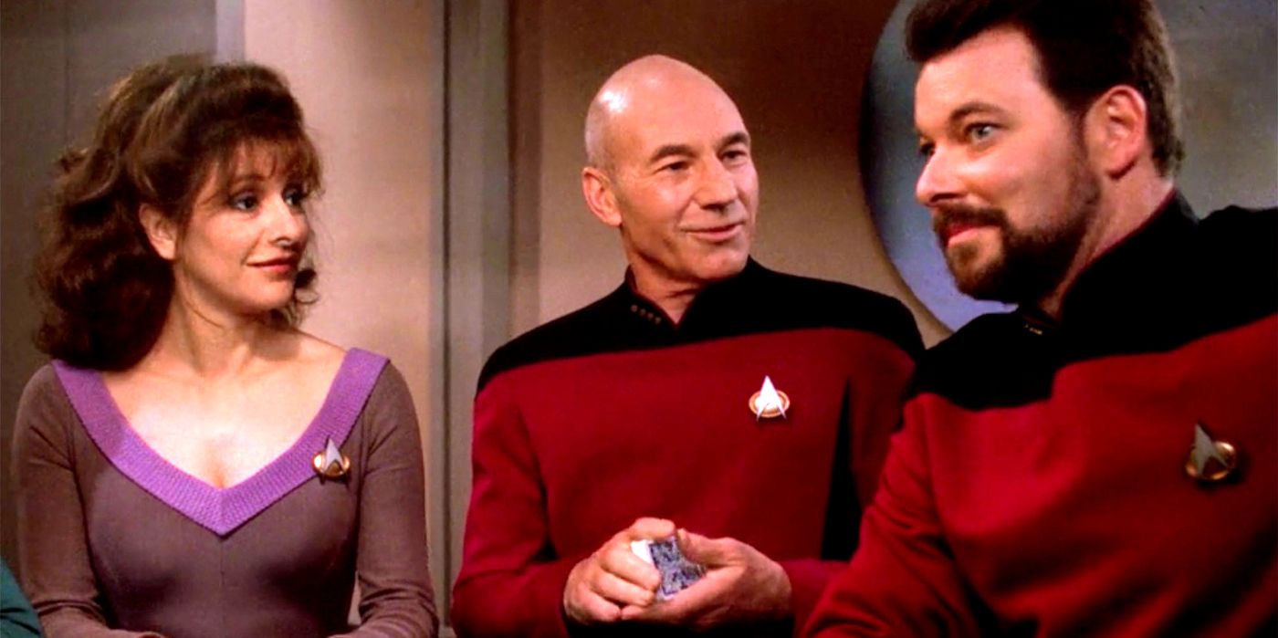 El origen del juego de póquer “exclusivo” de TNG Finale explicado por el escritor de Star Trek