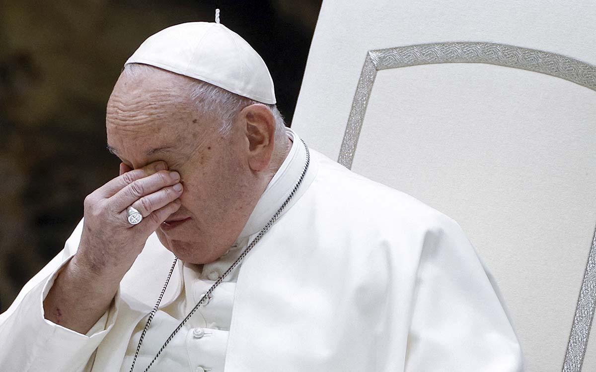El papa pide a los mexicanos ayudar las víctimas de 'Otis' y a personas discapacitadas