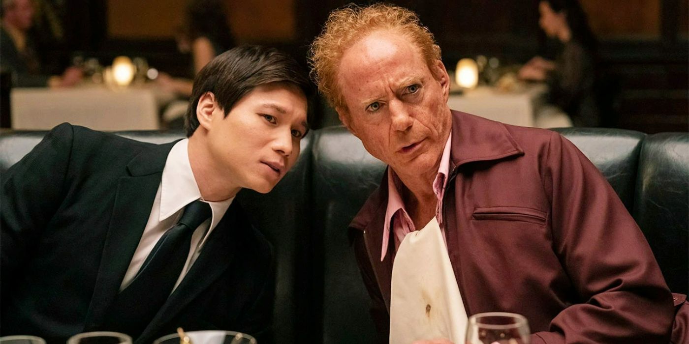 Robert Downey Jr. en uno de sus disfraces con el Capitán en El Simpatizante