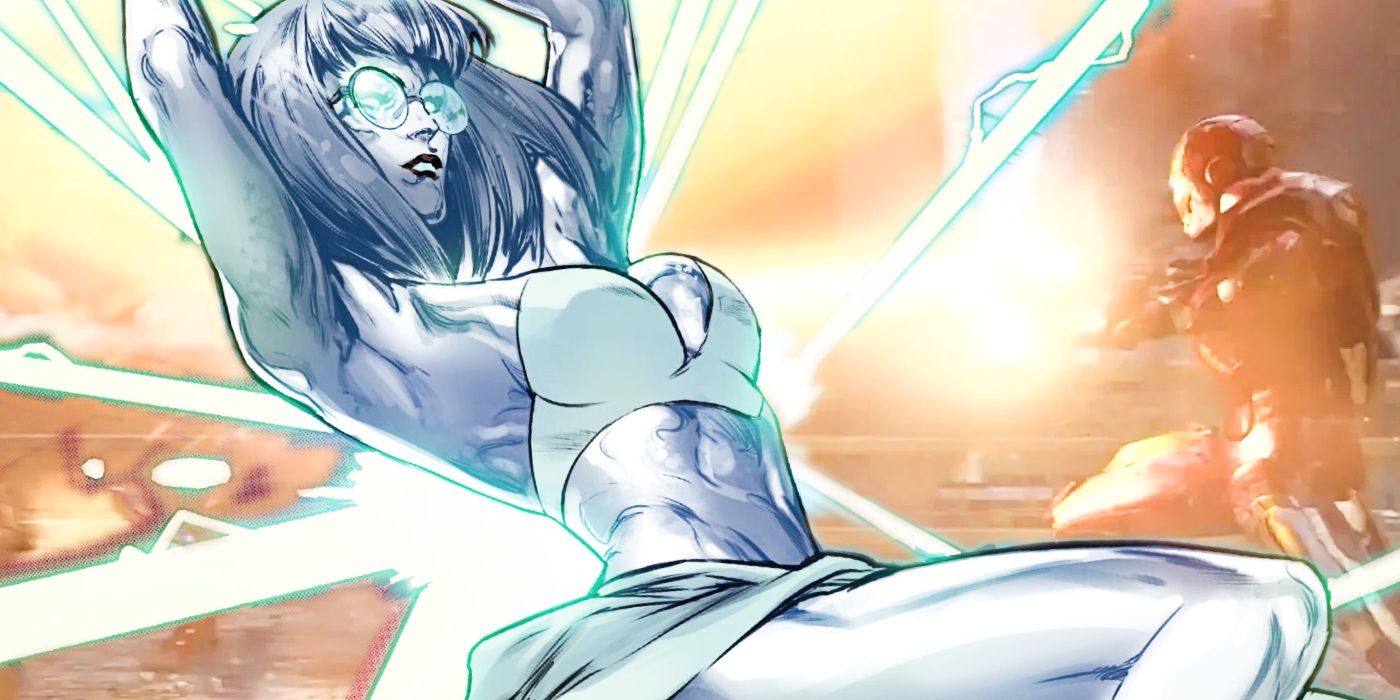 Emma Frost ha perfeccionado el clásico ataque combinado de Iron Man y Capitán América