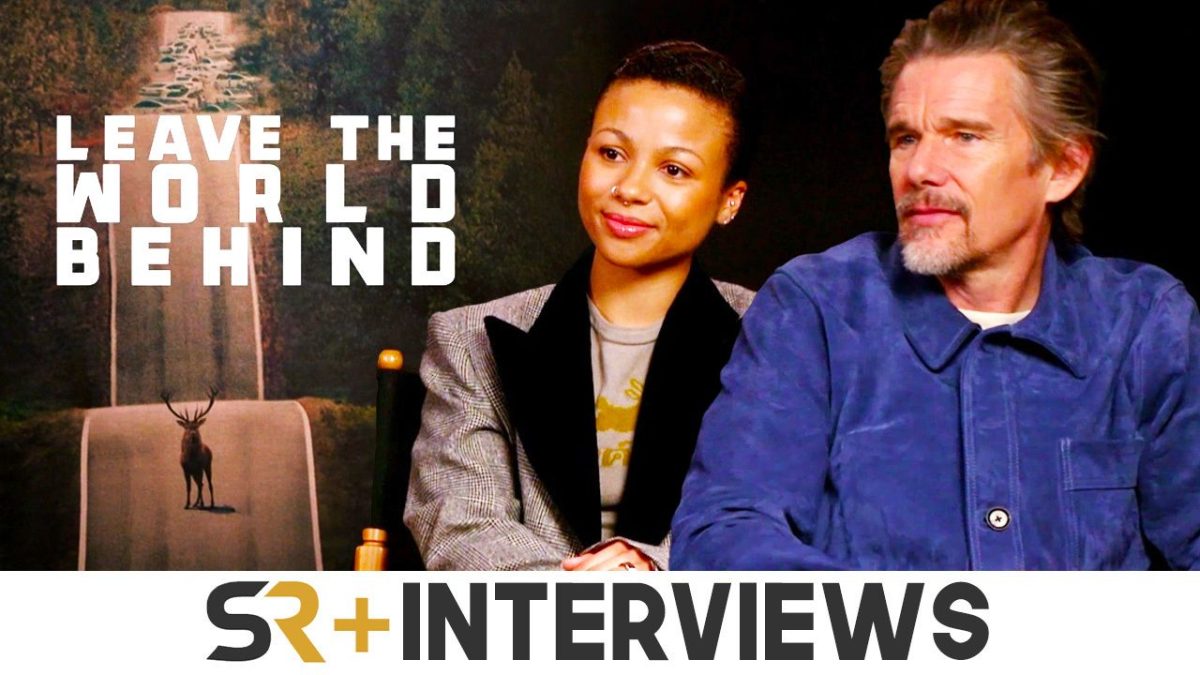 Entrevista Deje el mundo atrás: Ethan Hawke y Myha'la sobre las historias de alto riesgo de sus personajes