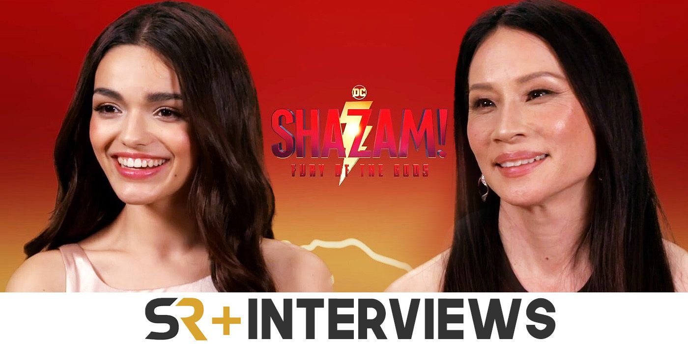 Entrevista a Lucy Liu y Rachel Zegler: ¡Shazam!  furia de los dioses