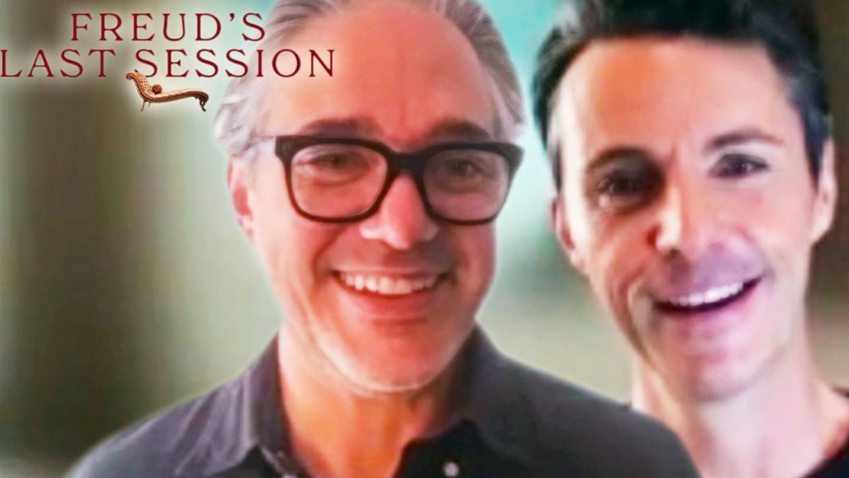 Entrevista de la última sesión de Freud: Matthew Goode y Matthew Brown sobre la adaptación y Anthony Hopkins
