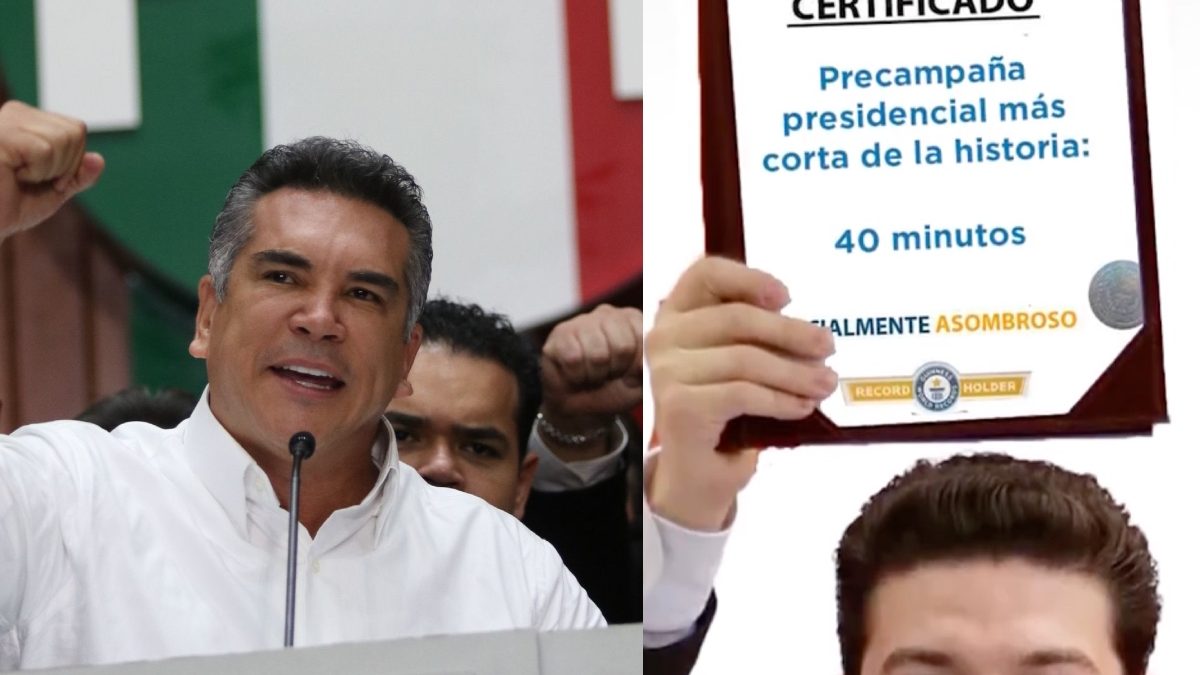'Estamos tramitando el récord a la precampaña más corta en la historia': Alito Moreno