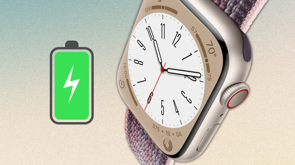 Explicación de la duración de la batería y el tiempo de carga del Apple Watch Series 8
