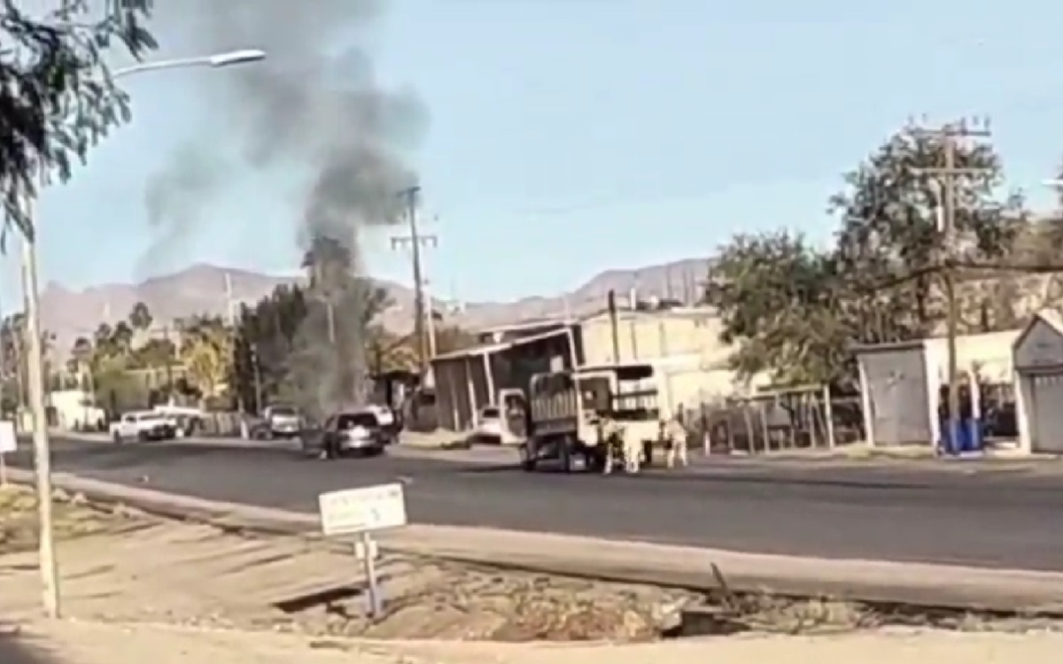 Fuerzas Armadas se enfrentan con delincuentes en Sonora | Video