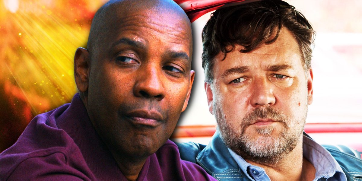 Gladiator 2 no es la primera vez que Denzel Washington reemplaza a Russell Crowe (sucedió hace 9 años)