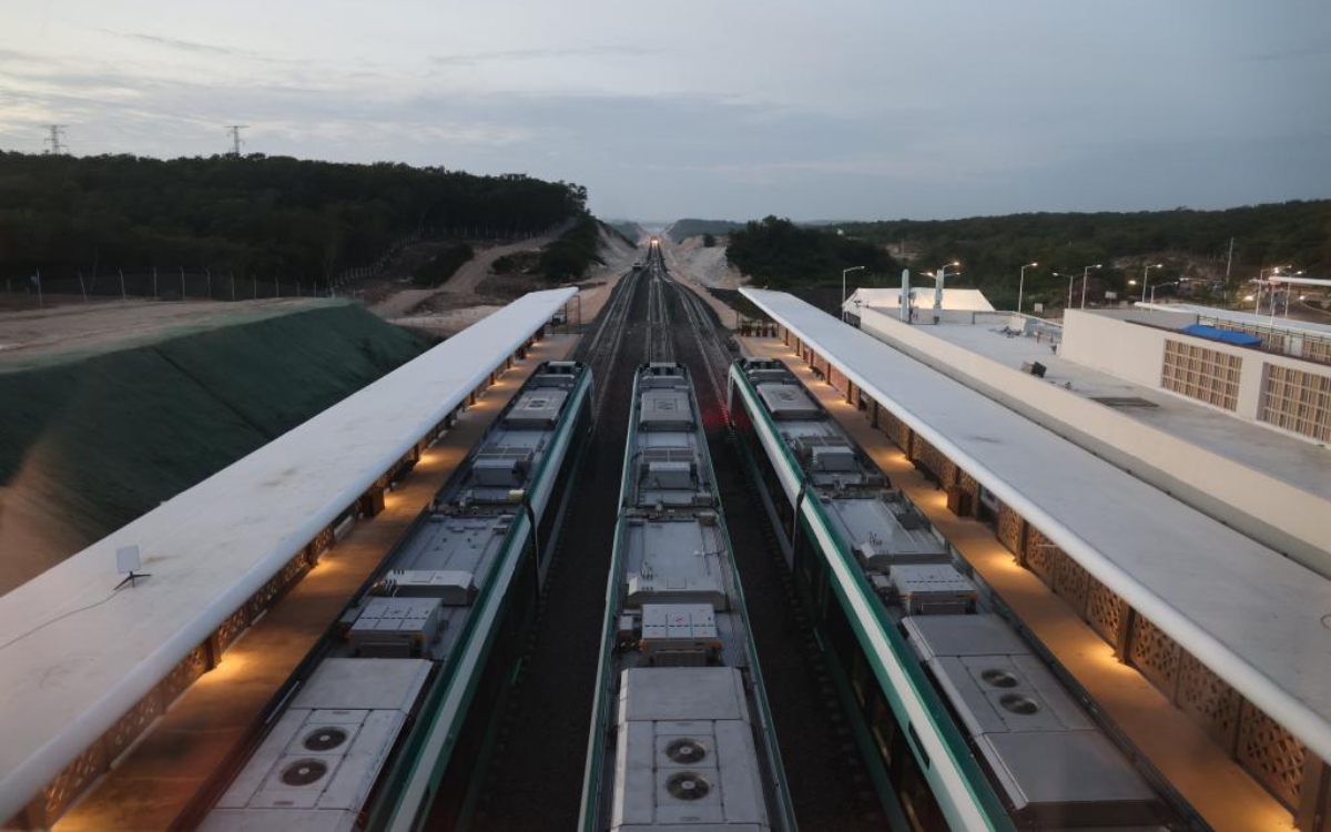 Inauguran megaobra ilegal y a medias: colectivo reprueba apertura de Tren Maya