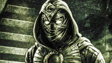 Kang se cierne sobre el héroe del MCU de Oscar Isaac en el arte de la temporada 2 de Moon Knight