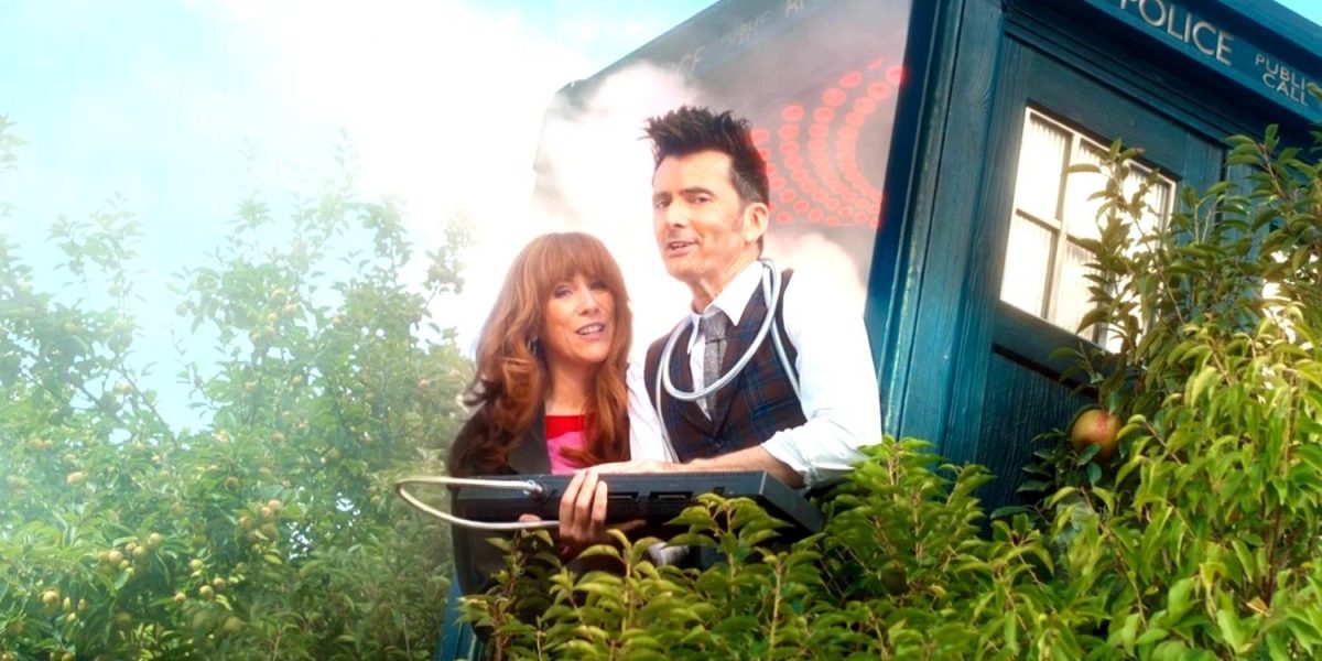 La broma de gravedad de Doctor Who Wild Blue Yonder explicada por David Tennant y Catherine Tate