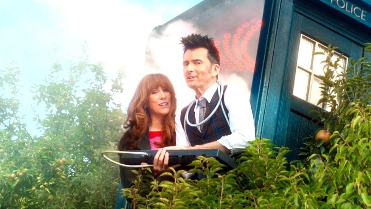 La broma de gravedad de Doctor Who Wild Blue Yonder explicada por David Tennant y Catherine Tate