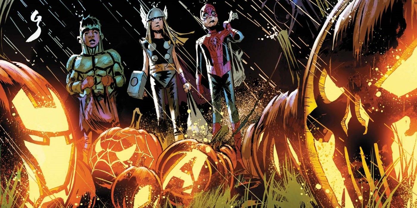 La catástrofe de Halloween de Marvel se burla de los principales héroes de los Vengadores