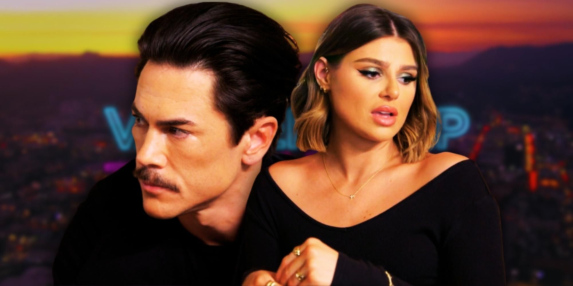 La estrella de “I Fight So Hard” de Vanderpump Rules, Tom Sandoval, revela que estaba enamorado de Raquel Leviss