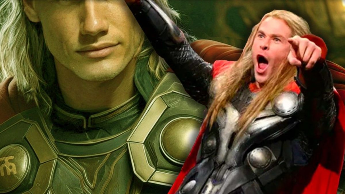 La icónica estrella del cine de acción se convierte en Thor en el impresionante arte del MCU de los Vengadores de los 90
