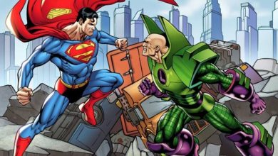 La nueva servoarmadura de Superman completa su transformación en el nuevo Lex Luthor