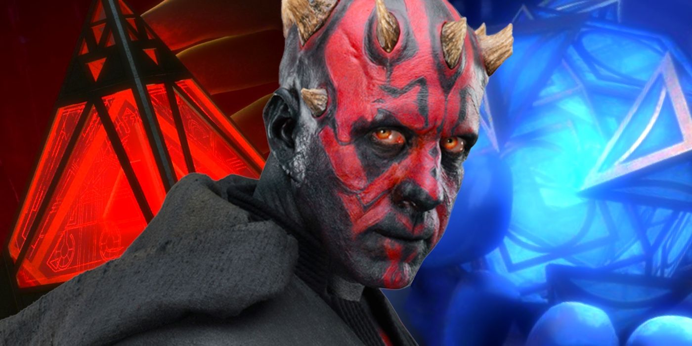 La teoría de Star Wars finalmente explica el poder secreto de los holocrones Jedi y Sith, 7 años después de que Darth Maul lo usara