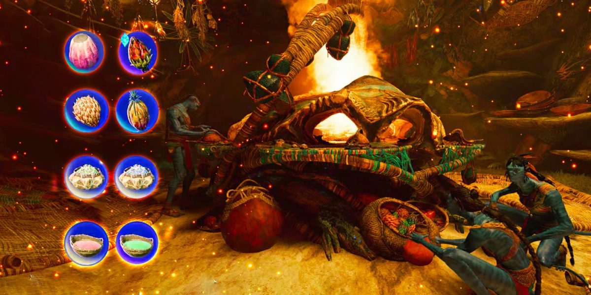 Las 10 mejores recetas de elaboración de alimentos en Avatar: Fronteras de Pandora