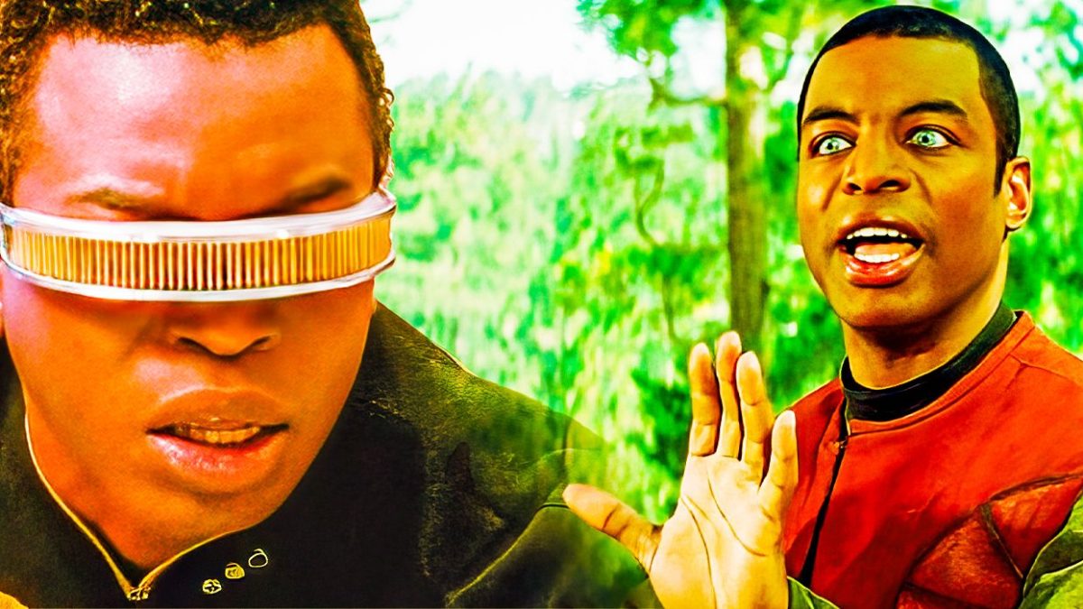 LeVar Burton de Star Trek explica que Geordi cambió su VISERA por ojos de robot