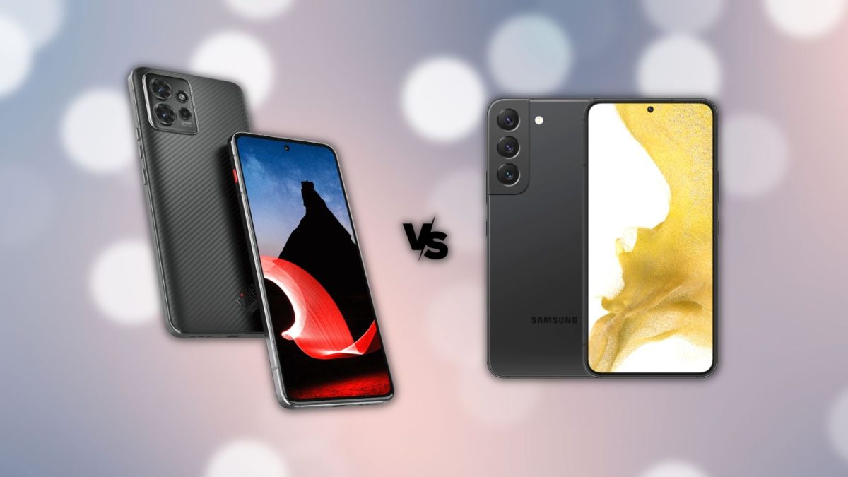 Lenovo ThinkPhone vs. Galaxy S22: cómo se comparan los buques insignia de Android