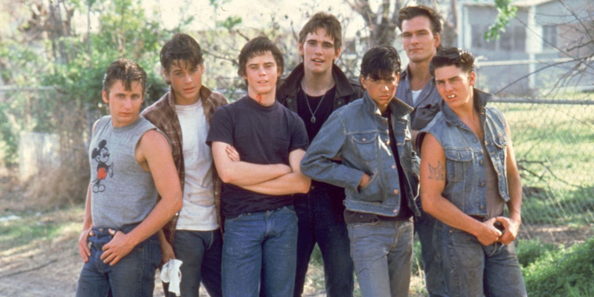 Lo que dijo Rob Lowe sobre trabajar con Tom Cruise en The Outsiders