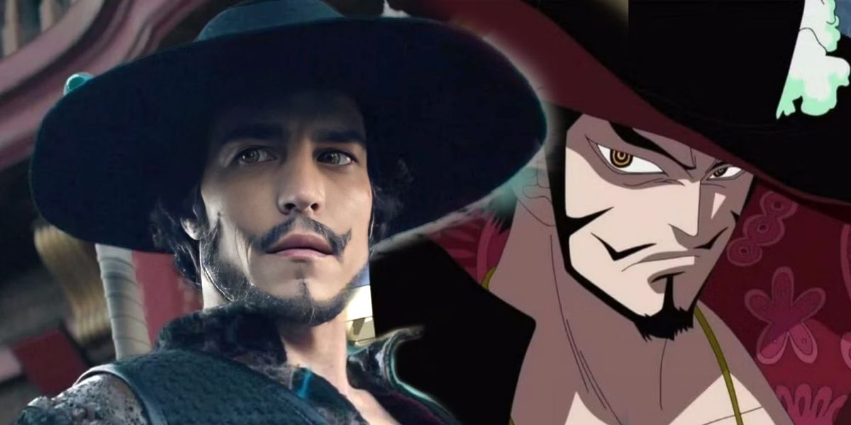 Los actores Mihawk de anime y acción en vivo de One Piece se enfrentan en un video hilarante