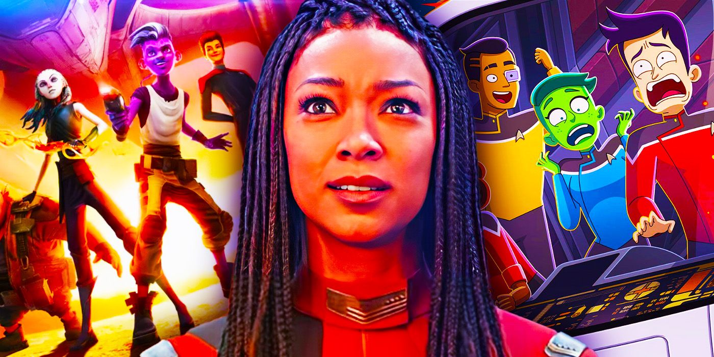 Los programas animados de Star Trek de 2024 son más emocionantes que la temporada 5 de Discovery