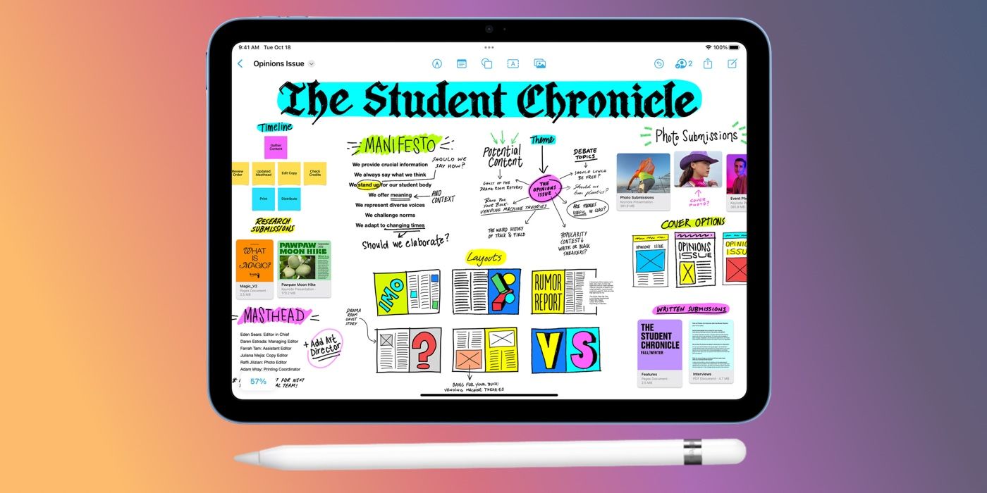 Los usuarios de iPad 10 deberán conectar un adaptador para conectar el Apple Pencil