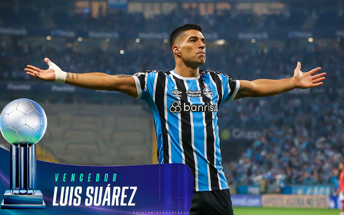 Luis Suárez gana el premio al mejor jugador de la liga brasileña