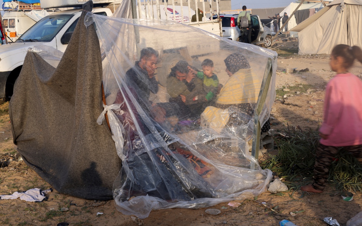 Más de un millón de personas, casi la mitad de la población, hacinadas en una esquina de Gaza
