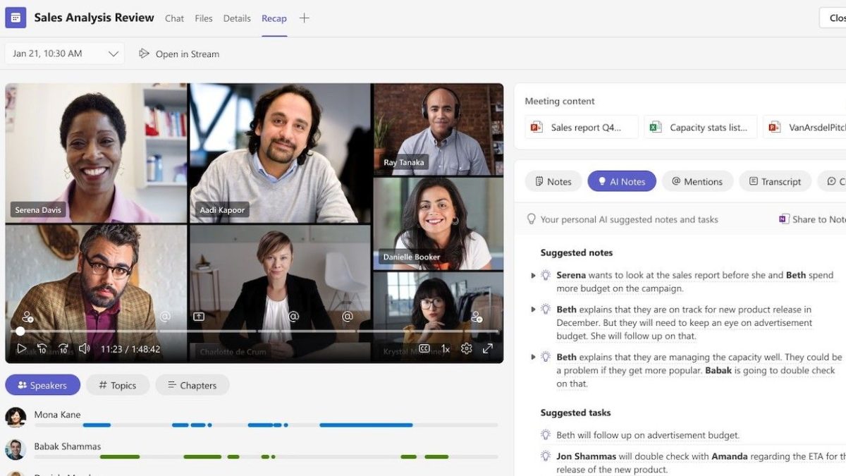 Microsoft Teams Premium usa ChatGPT para tomar notas y que usted no tenga que hacerlo