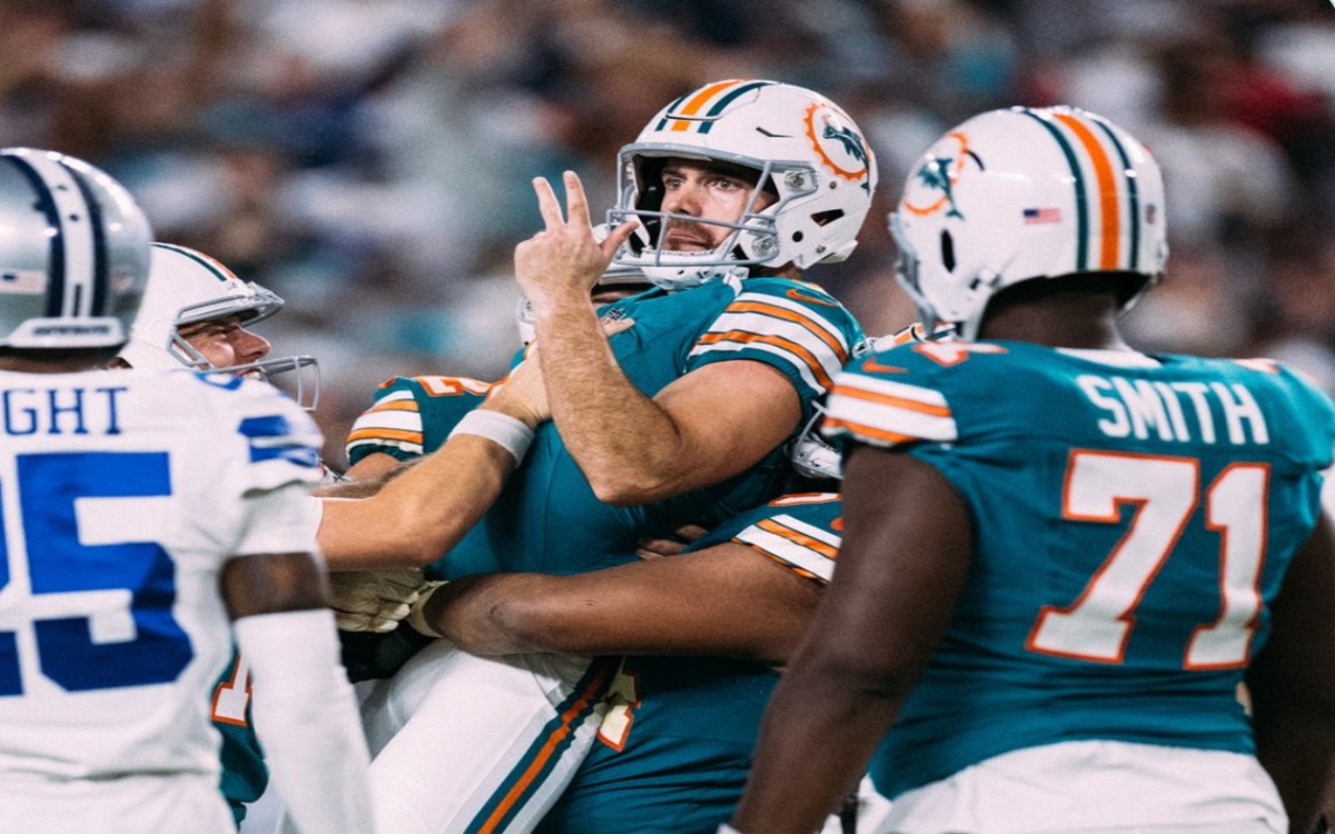 NFL: Amargan Delfines la Navidad a Vaqueros y amarran Playoffs | Resultados Semana 16