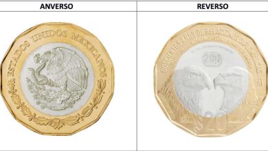 Nueva moneda de 20 pesos conmemora vínculo México-Estados Unidos