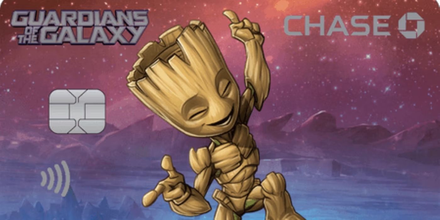 Nuevos diseños de tarjetas de crédito Visa Star Groot, Black Panther y Capitán América