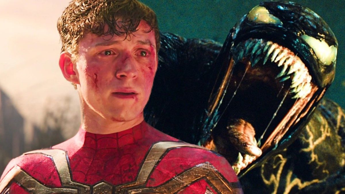 Peter Parker de Tom Holland es infectado por Venom en el arte de MCU Spider-Man 4
