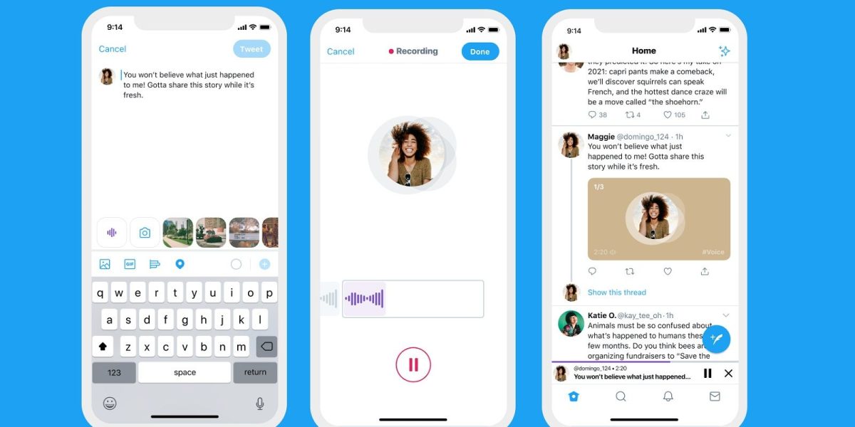 Por qué los usuarios de Android no pueden twittear con voz y si podrán hacerlo